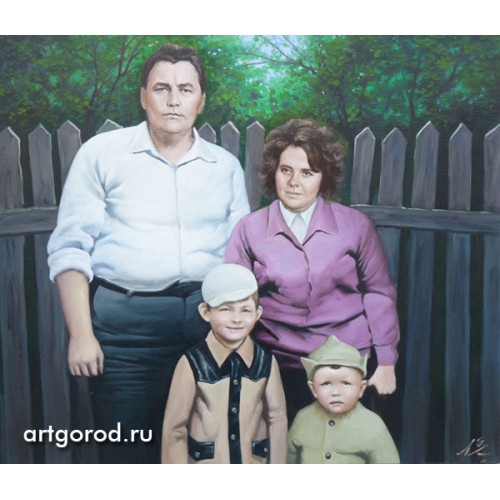 портрет семьи